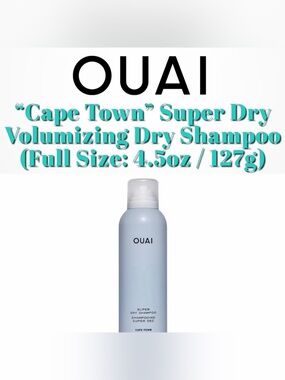 OUAI - “Cape Town” Super Dry Volumizing Dry Shampoo - Full Size (New)
